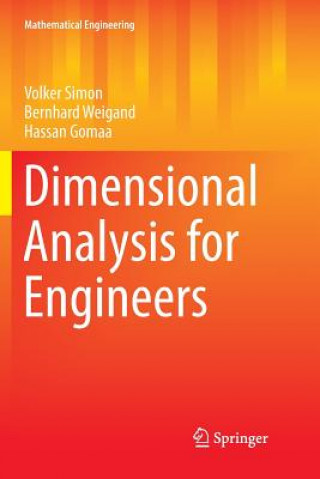 Kniha Dimensional Analysis for Engineers Volker Simon