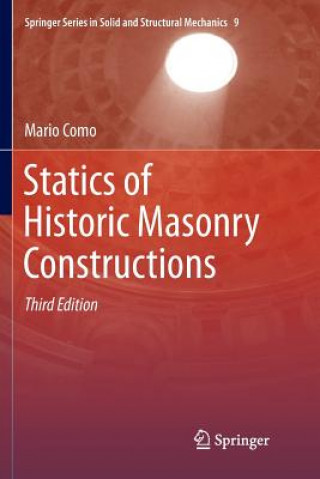 Könyv Statics of Historic Masonry Constructions Mario Como