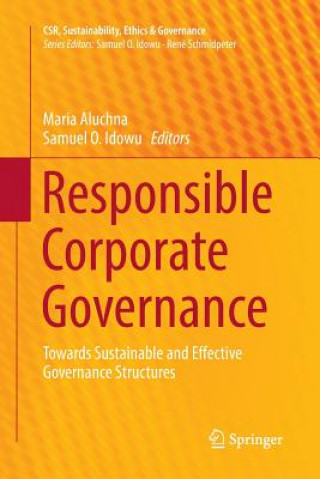 Kniha Responsible Corporate Governance Maria Aluchna