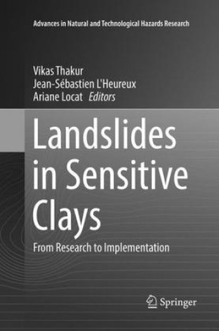 Buch Landslides in Sensitive Clays Vikas Thakur