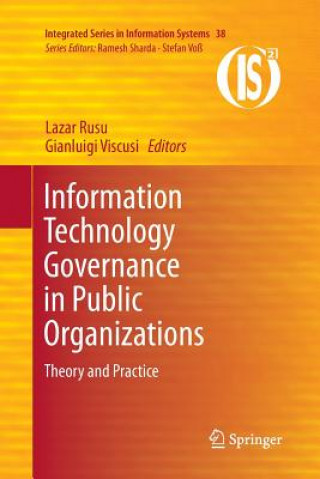 Knjiga Information Technology Governance in Public Organizations Lazar Rusu