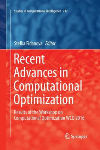 Kniha Recent Advances in Computational Optimization Stefka Fidanova