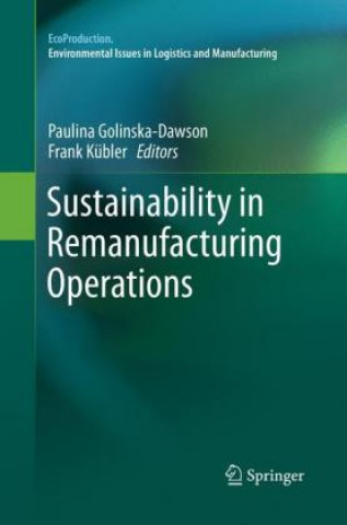 Carte Sustainability in Remanufacturing Operations Paulina Golinska-Dawson