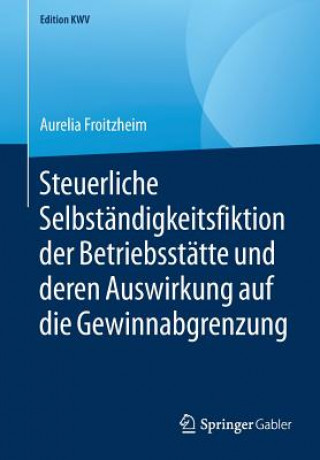 Carte Steuerliche Selbstandigkeitsfiktion der Betriebsstatte und deren Auswirkung auf die Gewinnabgrenzung Aurelia Froitzheim