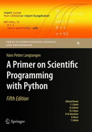 Carte Primer on Scientific Programming with Python Hans Petter Langtangen