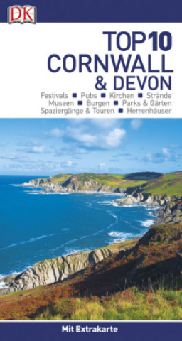 Książka Top 10 Reiseführer Cornwall & Devon, m. 1 Beilage, m. 1 Karte 