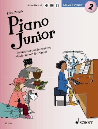 Tiskovina Piano Junior: Klavierschule. Bd.2 Hans-Günter Heumann