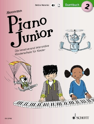 Prasa Piano Junior: Duettbuch. Bd.2 Hans-Günter Heumann