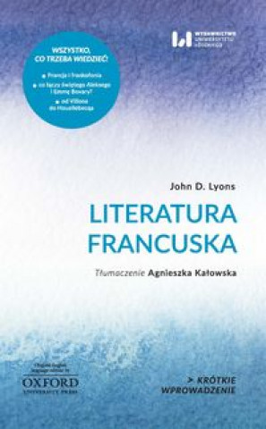 Kniha Literatura francuska Lyons John D.