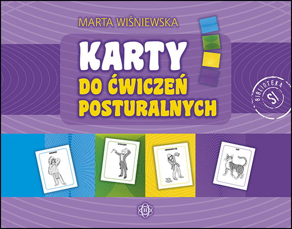 Proizvodi od papira Karty do ćwiczeń posturalnych Wiśniewska Marta