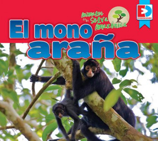 Kniha Animales de la Selva Amazonica El Mono Arana Katie Gillespie
