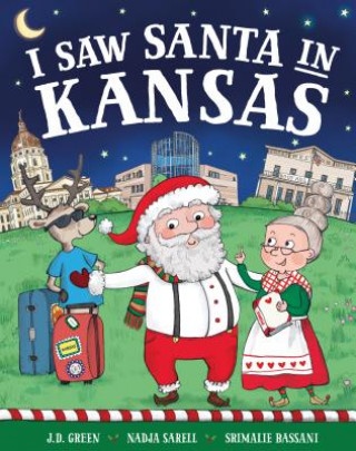 Kniha I Saw Santa in Kansas Jd Green