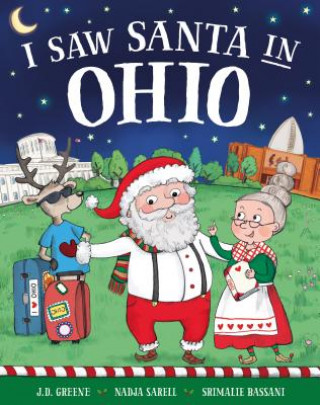 Knjiga I Saw Santa in Ohio Jd Green