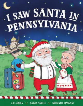 Book I Saw Santa in Pennsylvania Jd Green