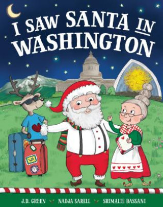 Książka I Saw Santa in Washington Jd Green