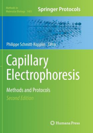 Kniha Capillary Electrophoresis Philippe Schmitt-Kopplin