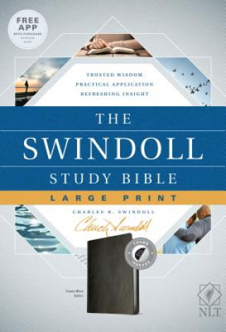 Könyv The Swindoll Study Bible NLT, Large Print Charles R Swindoll