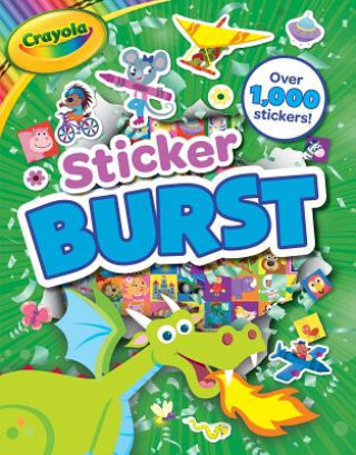 Carte Crayola Sticker Burst Buzzpop