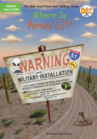 Kniha Where Is Area 51? Paula K. Manzanero