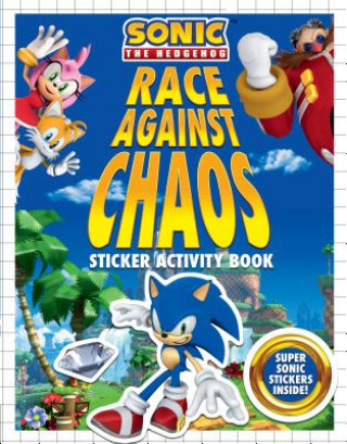 Книга Race Against Chaos Sticker Activity Book Kiel Phegley