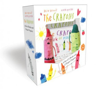 Könyv Crayons: A Set of Books and Finger Puppets Drew Daywalt