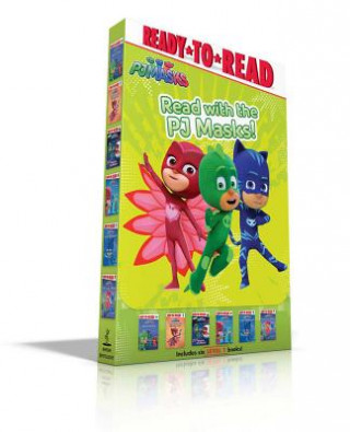 Książka Read with the Pj Masks!: Hero School; Owlette and the Giving Owl; Race to the Moon!; Pj Masks Save the Library!; Super Cat Speed!; Time to Be a Various