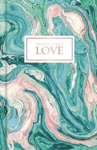 Könyv Love-Pink and Teal Marble, Journal B&amp;h Editorial