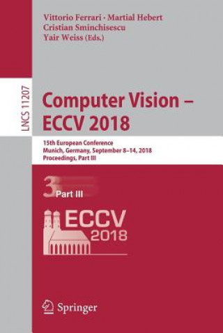 Książka Computer Vision - ECCV 2018 Vittorio Ferrari