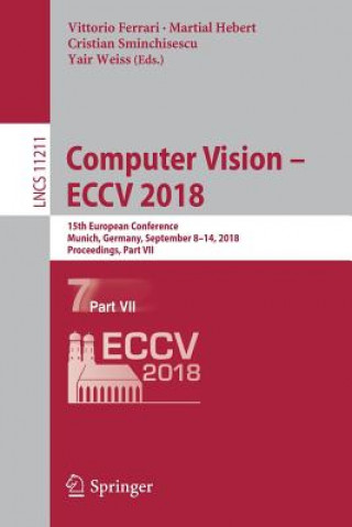 Kniha Computer Vision - ECCV 2018 Vittorio Ferrari