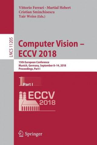 Kniha Computer Vision - ECCV 2018 Vittorio Ferrari