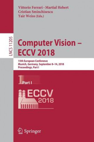 Carte Computer Vision - ECCV 2018 Vittorio Ferrari