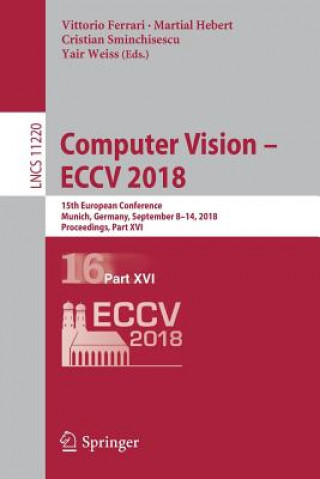 Knjiga Computer Vision - ECCV 2018 Vittorio Ferrari