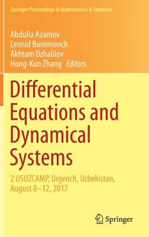 Könyv Differential Equations and Dynamical Systems Abdulla Azamov