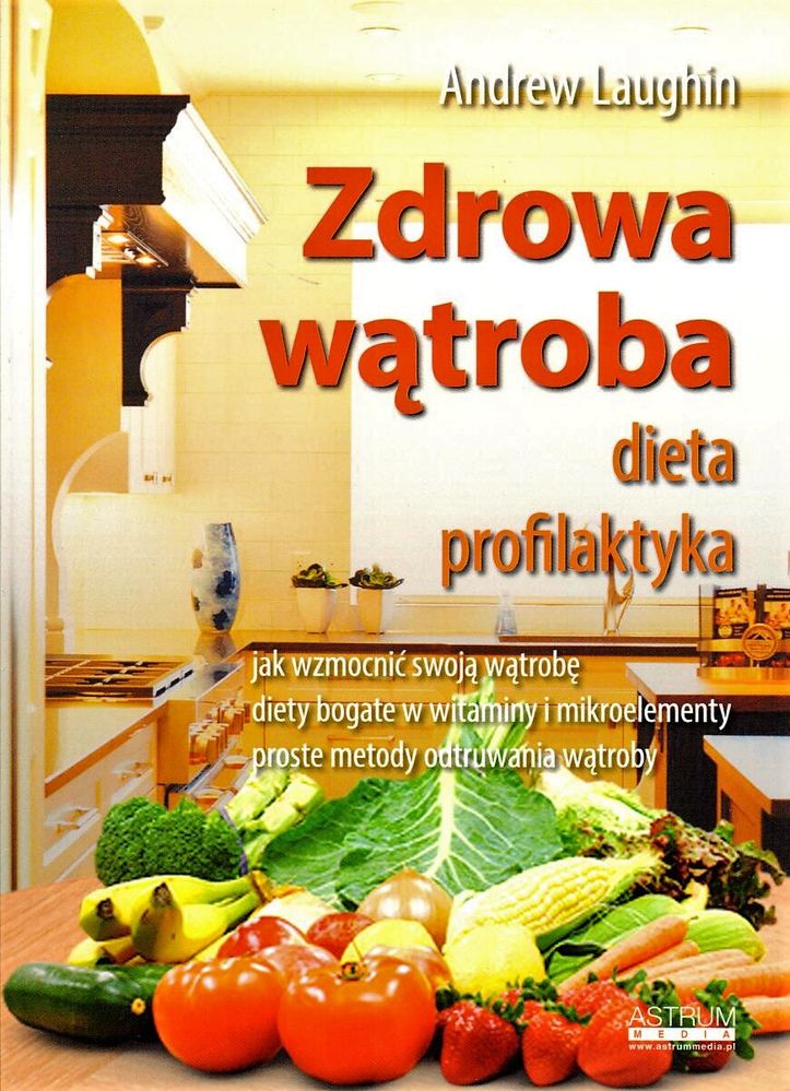 Livro Zdrowa wątroba Laughin Andrew