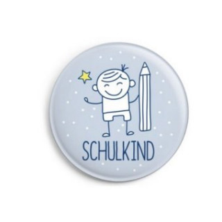 Igra/Igrača Button Schulkind (Junge) 