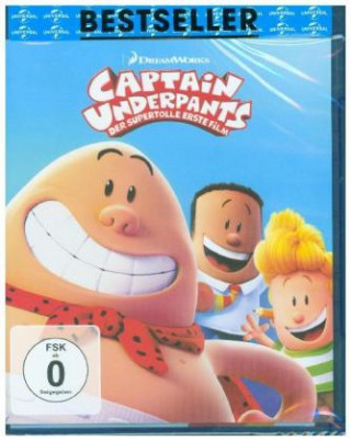 Video Captain Underpants - Der supertolle erste Film, 1 Blu-ray Matt Landon