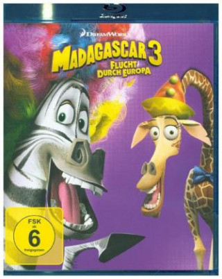 Video Madagascar 3 - Flucht durch Europa, 1 Blu-ray Nick Fletcher