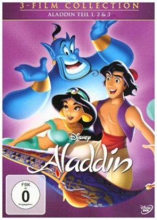 Videoclip Aladdin 1-3, 3 DVDs Tad Stones
