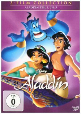 Video Aladdin 1-3, 3 DVDs Tad Stones