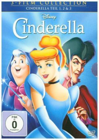 Filmek Cinderella 1-3, 3 DVDs, 3 DVD-Video Donald Halliday