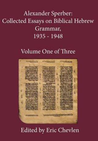 Boek Alexander Sperber Alexander Sperber
