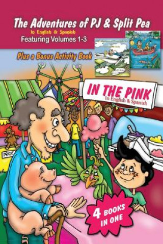 Könyv Adventures of PJ and Split Pea In the Pink in English & Spanish S D Moore