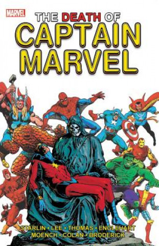 Книга Death Of Captain Marvel Jim Starlin