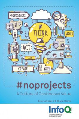 Knjiga #noprojects Evan Leybourn