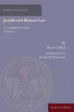 Book Jewish and Roman Law (vol 1) Boaz Cohen