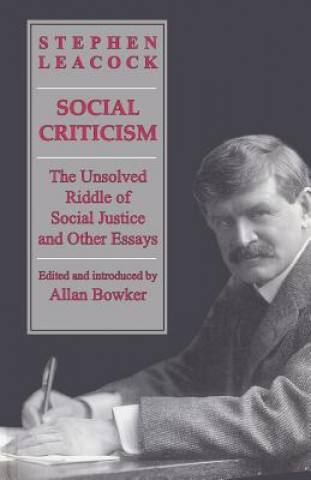 Könyv Social Criticism Stephen Leacock