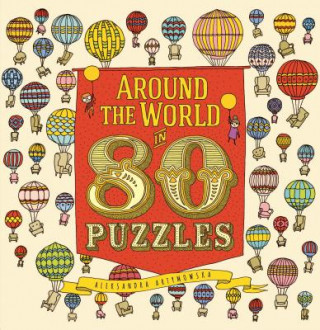 Kniha Around the World in 80 Puzzles Aleksandra Artymoska