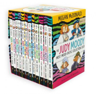 Könyv The Judy Moody Most Mood-Tastic Collection Ever: Books 1-12 Megan McDonald