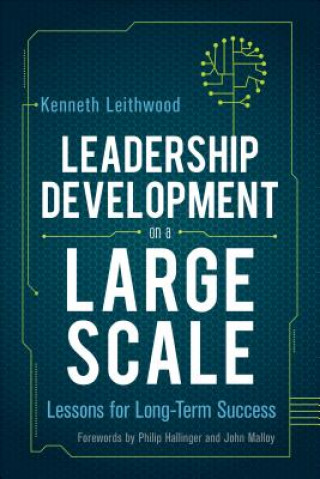 Kniha Leadership Development on a Large Scale Kenneth Leithwood