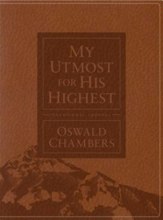 Könyv My Utmost for His Highest Devotional Journal: Updated Language Oswald Chambers